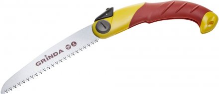 Ножовка GRINDA садовая, шаг зуба 4,0 мм (6 TPI), длина полотна 190 мм, 3-D заточка, складная 8-151881_z01 купить в Тюмени