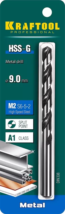 Сверла по металлу HSS-G 29651-9 купить в Тюмени