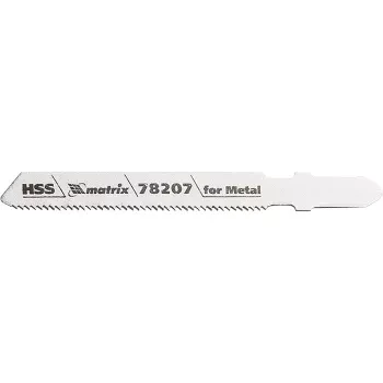 Полотна для электролобзика  по металлу, 3 шт. T118A, 50 х 1,2мм, HSS MATRIX Professional 78207