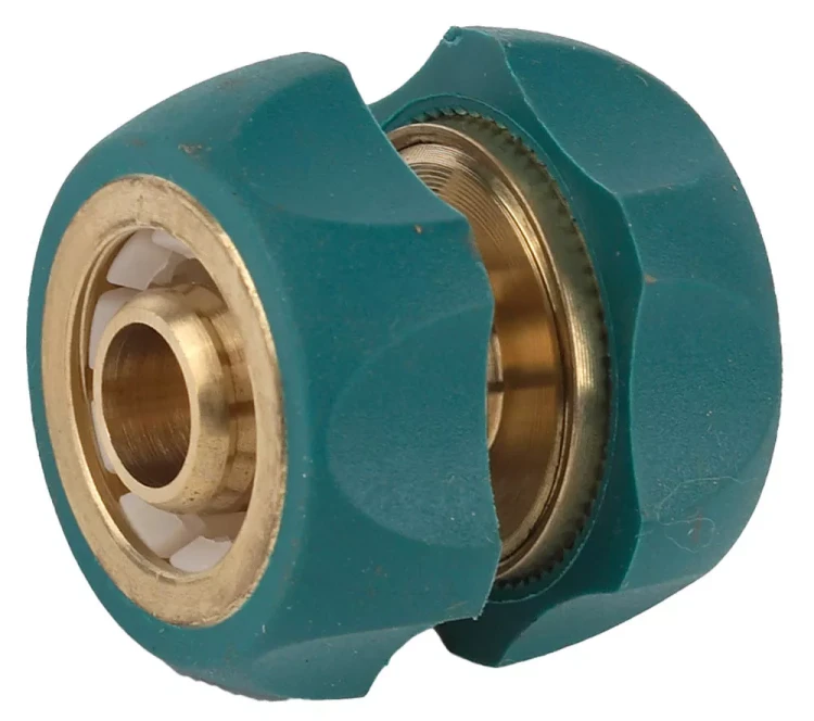 Муфта RACO "Profi-Plus" (шланг-шланг), латунная с покрытием TPR, 1/2" 4244-55118B купить в Тюмени
