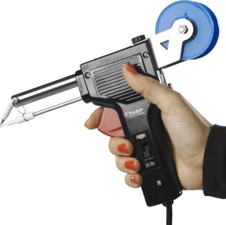 Паяльники с подачей припоя 2 мощности (30Вт/60Вт) серия ПРОФЕССИОНАЛ купить в Тюмени