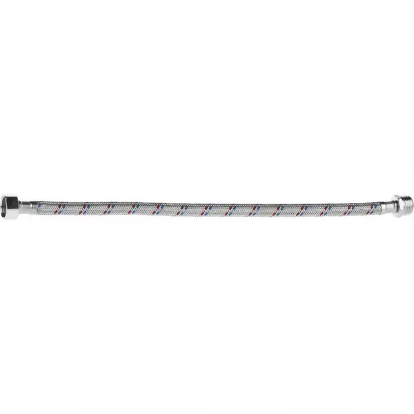 Подводка гибкая STAYER для воды, оплетка из нержавеющей стали, г/ш 1/2" - 0,4м 51015-G/S-040 купить в Тюмени