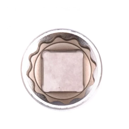 Головка торцевая 22 мм двенадцатигранная CrV под квадрат 1/2 хромированная Stels 13668 купить в Тюмени