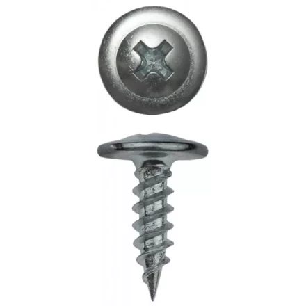 Саморезы ЗУБР с прессшайбой по листовому металлу до 0,9мм, PH2, 4,2х16мм, ТФ2, 1250шт 4-300192-42-016 купить в Тюмени