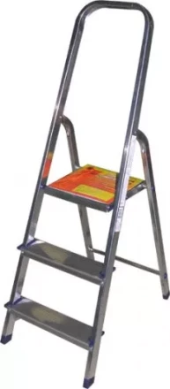 Стремянка алюминиевая Энкор 3 ступени 69650 купить в Тюмени