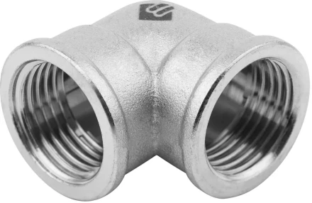 Уголок ЗУБР &quot;ЭКСПЕРТ&quot;, никелированная латунь, г/г, 1/2&quot; 51271-G/G-1/2 купить в Тюмени