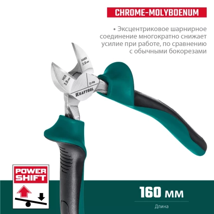 Бокорезы KRAFTOOL 160 мм 22011-5-16 купить в Тюмени