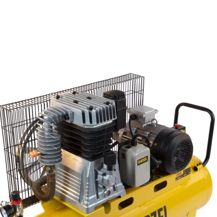 Компрессор воздушный, ременный привод BCI4000-T/100, 4.0 кВт, 100 литров, 690 л/мин Denzel 58123 купить в Тюмени