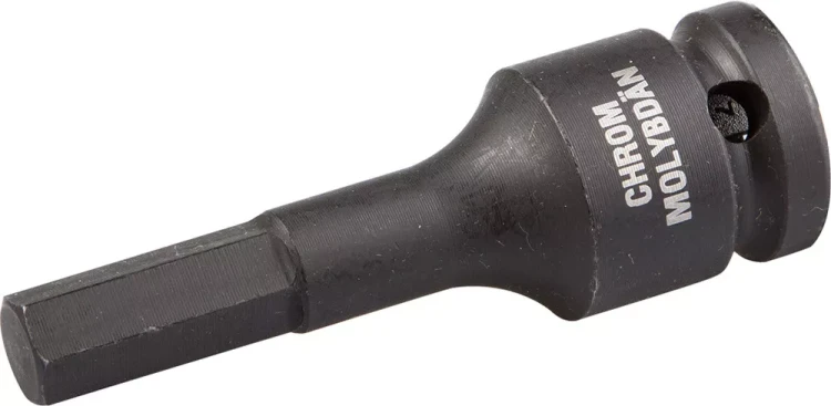 Торцовая головка KRAFTOOL "INDUSTRIE QUALITAT" ударная (1/2"), HEX, Cr-Mo, фосфатированная, H10 27950-10_z01 купить в Тюмени