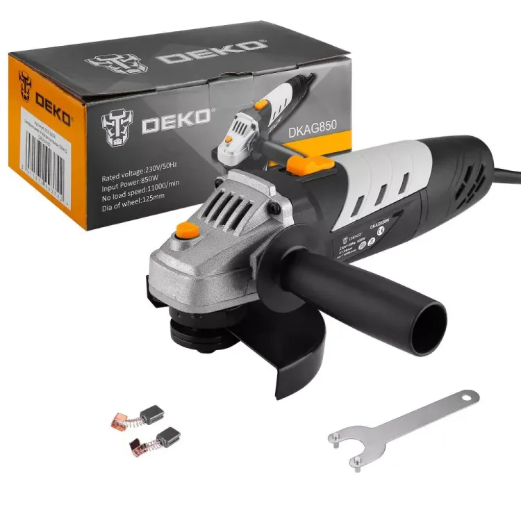 Углошлифовальная машина УШМ DEKO DKAG850, 063-2204 купить в Тюмени