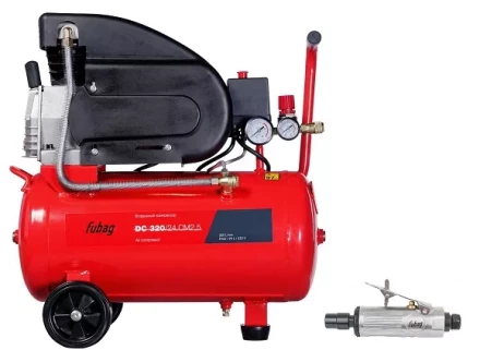 Компрессор масляный поршневой прямой привод FUBAG DС 320/24 CM2.5 купить в Тюмени