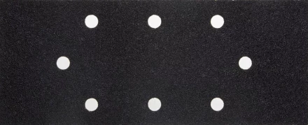 Лист шлиф. универсал. URAGAN &quot;Оптимален для твердых пород дерева&quot; 8 отверстий по линии, для ПШМ, P60, 93х230мм, 50шт 907-22102-060-50 купить в Тюмени