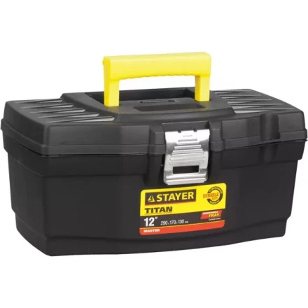 Ящик для инструмента &quot;TITAN-12&quot; пластиковый, STAYER 38016-12 купить в Тюмени
