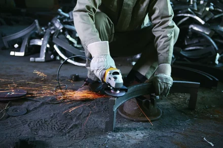 Малая углошлифовальная машина УШМ STGS 7125-RU STANLEY купить в Тюмени