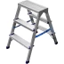 Лестница-стремянка двухсторонняя алюминиевая, СИБИН 38825-03, 3 ступени 38825-03 купить в Тюмени