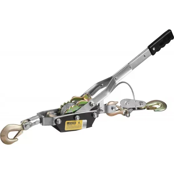 Лебедка STAYER "MAXPull" рычажная, тросовая, 4т/3м 4310-4 купить в Тюмени