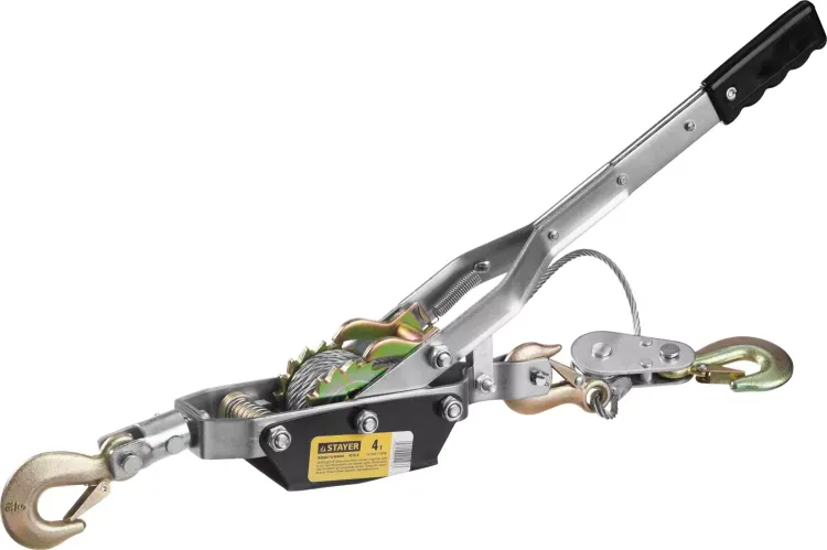 Лебедка STAYER "MAXPull" рычажная, тросовая, 4т/3м 4310-4 купить в Тюмени