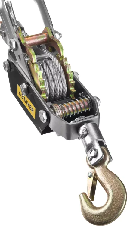 Лебедка STAYER "MAXPull" рычажная, тросовая, 4т/3м 4310-4 купить в Тюмени