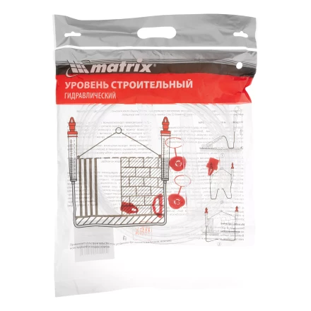 Гидроуровень,удлиненная колба, рельефная градуировка, 5м Matrix 37090 купить в Тюмени