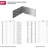 Крепежный угол ЗУБР "МАСТЕР" равносторонний, 80х60х60мм, 1шт 310206-080-060 купить в Тюмени