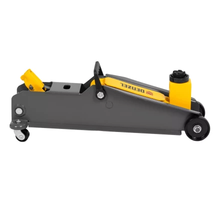 Домкрат гидравлический подкатной с фиксатором Denzel 51261, 3 т, 190-532 мм, SUV купить в Тюмени