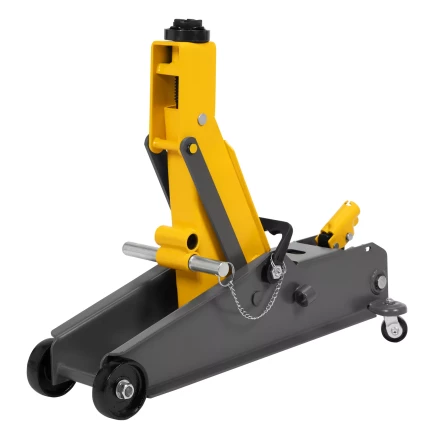 Домкрат гидравлический подкатной с фиксатором Denzel 51261, 3 т, 190-532 мм, SUV купить в Тюмени