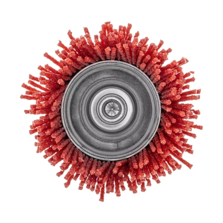 Щетка для дрели Denzel, 65 мм, Чашка, со шпилькой, нейлоновая щетина, 74435 купить в Тюмени