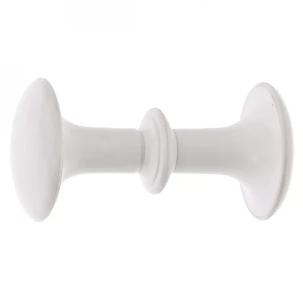 Ручка-кнопка РК1 пластмассовая белая 5штук  Металлист Россия 91587 купить в Тюмени