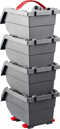 Набор лотков &quot;Clickbin&quot;, 0,45 л, KETER 38065-K4 купить в Тюмени