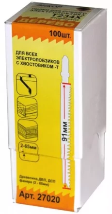 Пилка для электролобзика T234 X PROGR HCS 1шт/100 Энкор 27020 купить в Тюмени