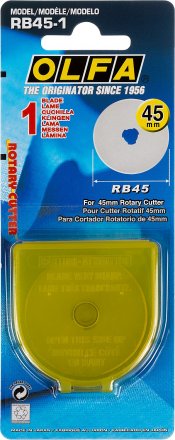 Лезвие OLFA круглое для RTY-2/G,45-C, 45х0,3мм, 1шт OL-RB45-1 купить в Тюмени