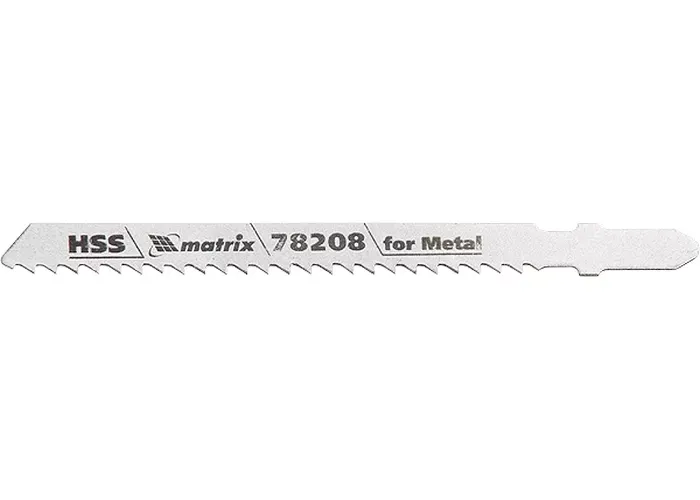 Полотна для электролобзика по металлу 3 шт T127D 75 х 3мм HSS MATRIX Professional 78208 купить в Тюмени