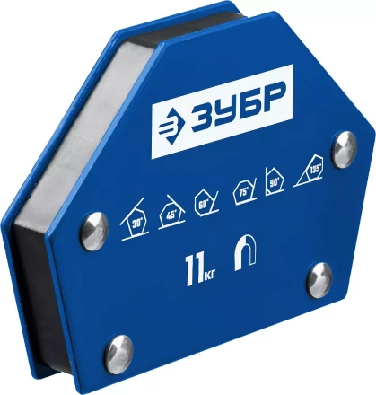 ЗУБР УМ-6, 11 кг, угольник магнитный для сварочных работ, Профессионал (40055-11) купить в Тюмени