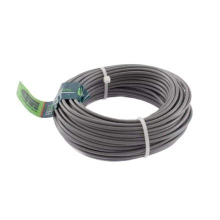 Леска для триммера круглая, армированная алюминием, 2.4 мм х 15 м, Россия Сибртех 961935 купить в Тюмени