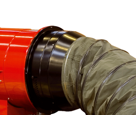 Адаптер подключения рукава 500 мм (с противоогневой задвижкой) для теплогенераторов BALLU-Biemmedue PHOEN купить в Тюмени