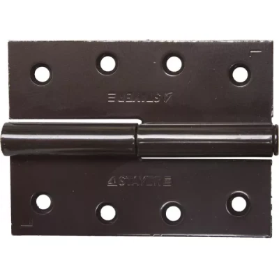 Петля дверная STAYER "MASTER" разъемная, цвет коричневый, левая, 100мм 37613-100-3L
