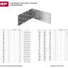 Крепежный угол ЗУБР "МАСТЕР" равносторонний, 60х80х80мм, 1шт 310206-060-080 купить в Тюмени
