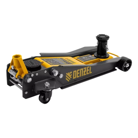 Домкрат гидравлический подкатной Denzel 51270, 2/3 т, 98-770 мм, быстрый подъем, низ. подхват, проф, SUV купить в Тюмени