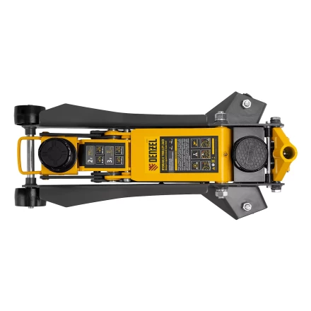 Домкрат гидравлический подкатной Denzel 51270, 2/3 т, 98-770 мм, быстрый подъем, низ. подхват, проф, SUV купить в Тюмени