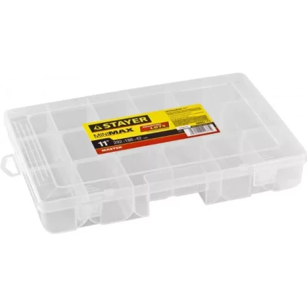 Органайзер &quot;MINIMAX&quot; пластиковый, 11&quot;, STAYER 38051-11 купить в Тюмени