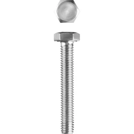 Болт ГОСТ 7798-70, M8 x 30 мм, 4 шт, кл. пр. 5.8, оцинкованный, ЗУБР 303086-08-030 купить в Тюмени