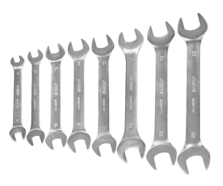 Набор ключей рожковых 8шт чехол Энкор 26070 купить в Тюмени