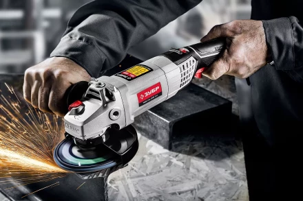 Машина углошлифовальная регулировка оборотов УШМ-125-1200 ЭМ3 серия МАСТЕР купить в Тюмени