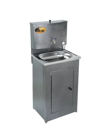 Умывальник дачный с подогревом ЛЮКС Вихрь нержавейка серебро купить в Тюмени