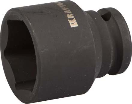 Торцовая головка KRAFTOOL &quot;INDUSTRIE QUALITAT&quot; ударная (1/2&quot;), FLANK, Cr-Mo, фосфатированная, 30 мм 27940-30_z01 купить в Тюмени