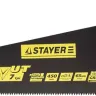 Ножовка универсальная (пила) STAYER BlackMAX 450 мм, 7TPI, тефлон покрытие, рез вдоль и поперек волокон, для средних заготовок, фанеры, ДСП, МДФ 2-15081-45 купить в Тюмени