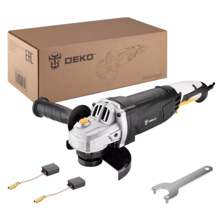Углошлифовальная машина УШМ DEKO DKAG1400W, 063-2201 купить в Тюмени