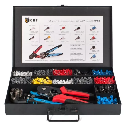 Наборы втулочных наконечников М-3450-2 КВТ купить в Тюмени