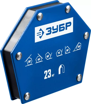 ЗУБР УМ-6, 23 кг, угольник магнитный для сварочных работ, Профессионал (40055-23) купить в Тюмени