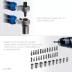 ЗУБР Профессионал-39 набор 39 шт: трещетка, отвертка-битодержатель с насадками (25180) купить в Тюмени